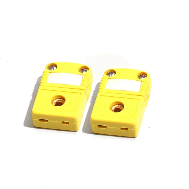 2pcs/pack SMPW-K-M/F Panel Mount Thermocouple Miniature Socket  Sensor Adapter Wire Joint Pin Male Female Sensors