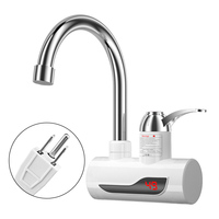 Electric Hot Cold Mixer Tap 3000W Fast Heating Tap 360 Degree Rotation Temperature Adjustable Digital Kitchen Bathroom Supplies