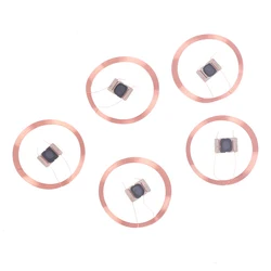 5pcs 13.56Mhz UID 125Khz IC Card ID Rewritable Changeable Chip Keyfob RFID T5577