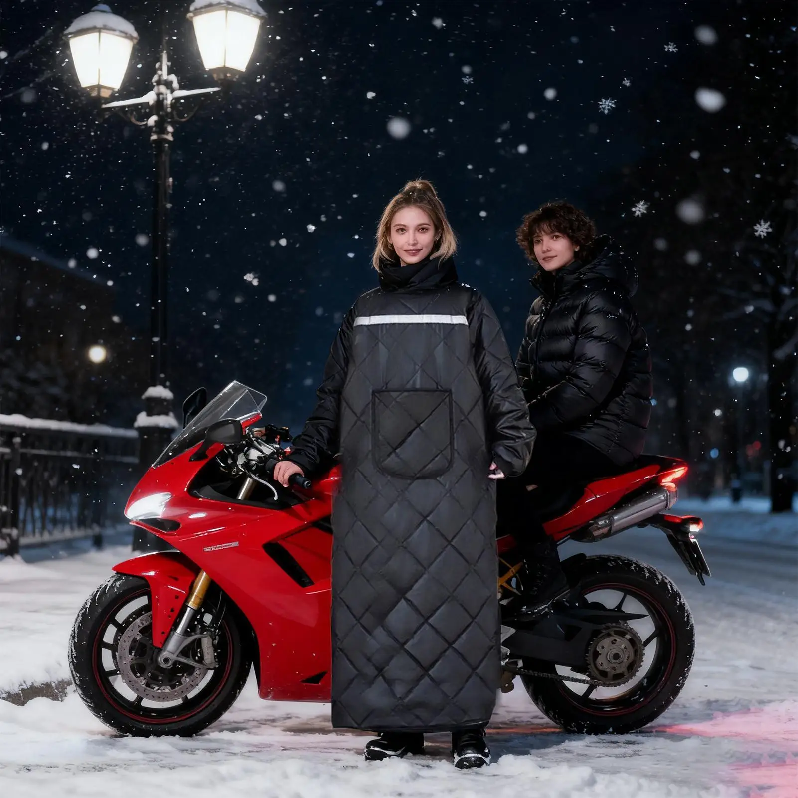 

Cycling Windbreaker Men Windproof Fleece-Lined Clothing Oxford Cloth Winter Cycling Windbreakers For Men Women Road Mountain