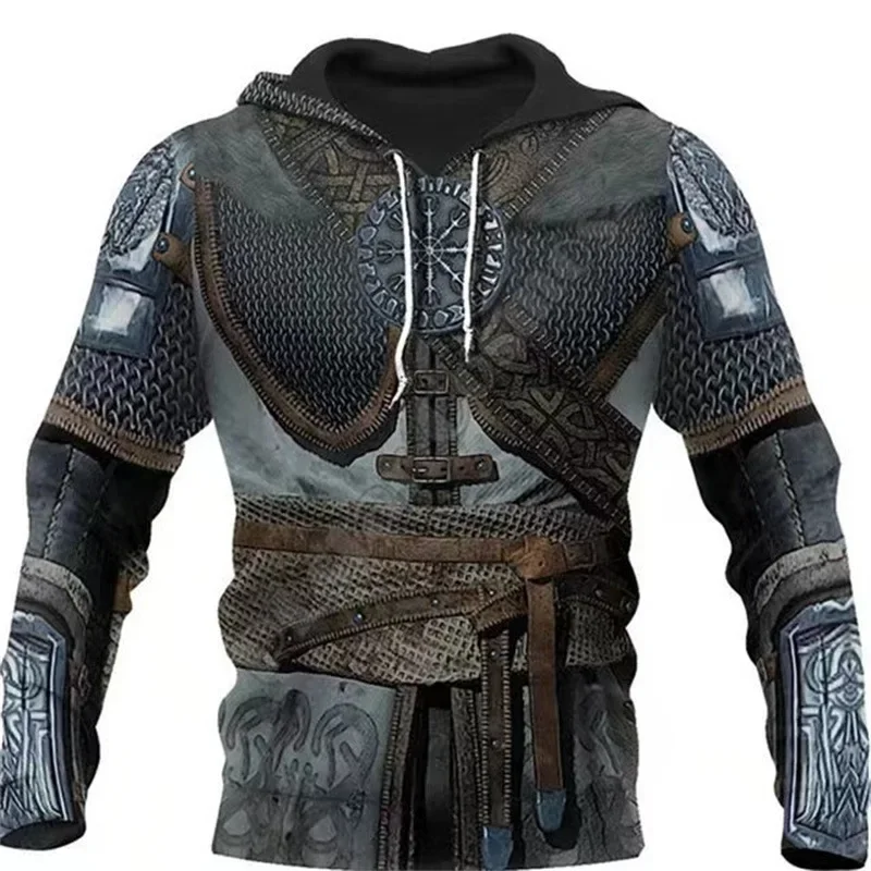 New 3D Printing Viking Mythology Fashion Men Women Tracksuits Crewneck  Hoodies Plus Size S-7XL Harajuku Four Seasons Casual