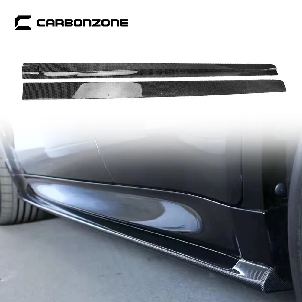 

Carbon Fiber Side Skirts for BMW X5M X6M F85 F86 2013-2018 Extension Door Side Panel Protector Car Accessories