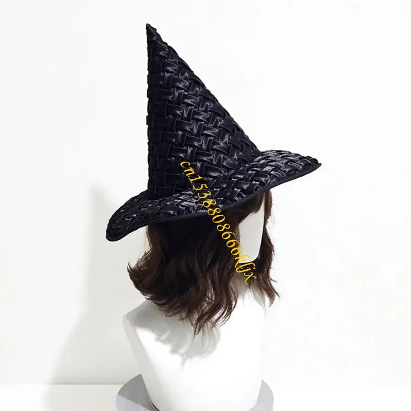 Twist Design Witch Witch Hat Premium Provium Polyester Material Arty For Birms