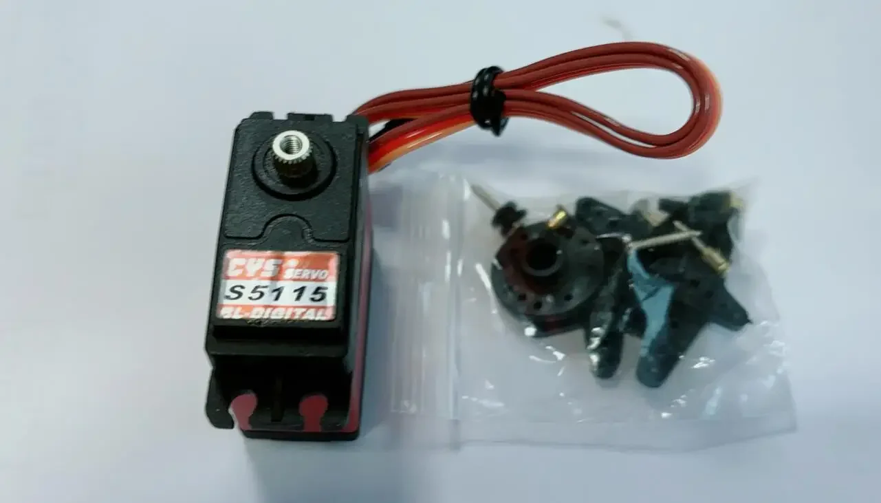 CYS S5115 Heavy duty Digital titanium Metal Large Torque Digital Standard 62G 7.4V 15KG 0.07sec BLS5115 Servo DS725MG KST