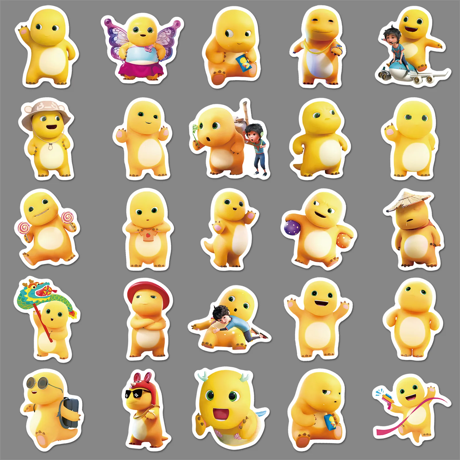 50 pezzi Kawaii NAILONG Anime ruolo adesivi cartoni animati impermeabili decorazione notebook chitarra mobile tazza d'acqua valigia giocattoli graffiti