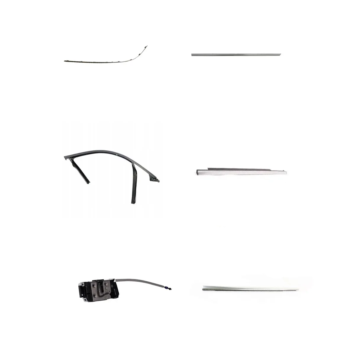 Factory Stock High Quality Rear Right Door Seal Weatherstrip For Mercedes-Benz C-Class W204 GLK X204 2008-2015 OE 2047271187