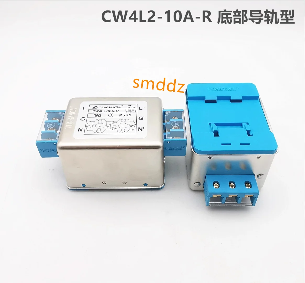 1 piece, bottom rail filter,   CW4L2-3A-R    CW4L2-6A-R    CW4L2-10A-R    CW4L2-20A-R    CW4L2-30A-R