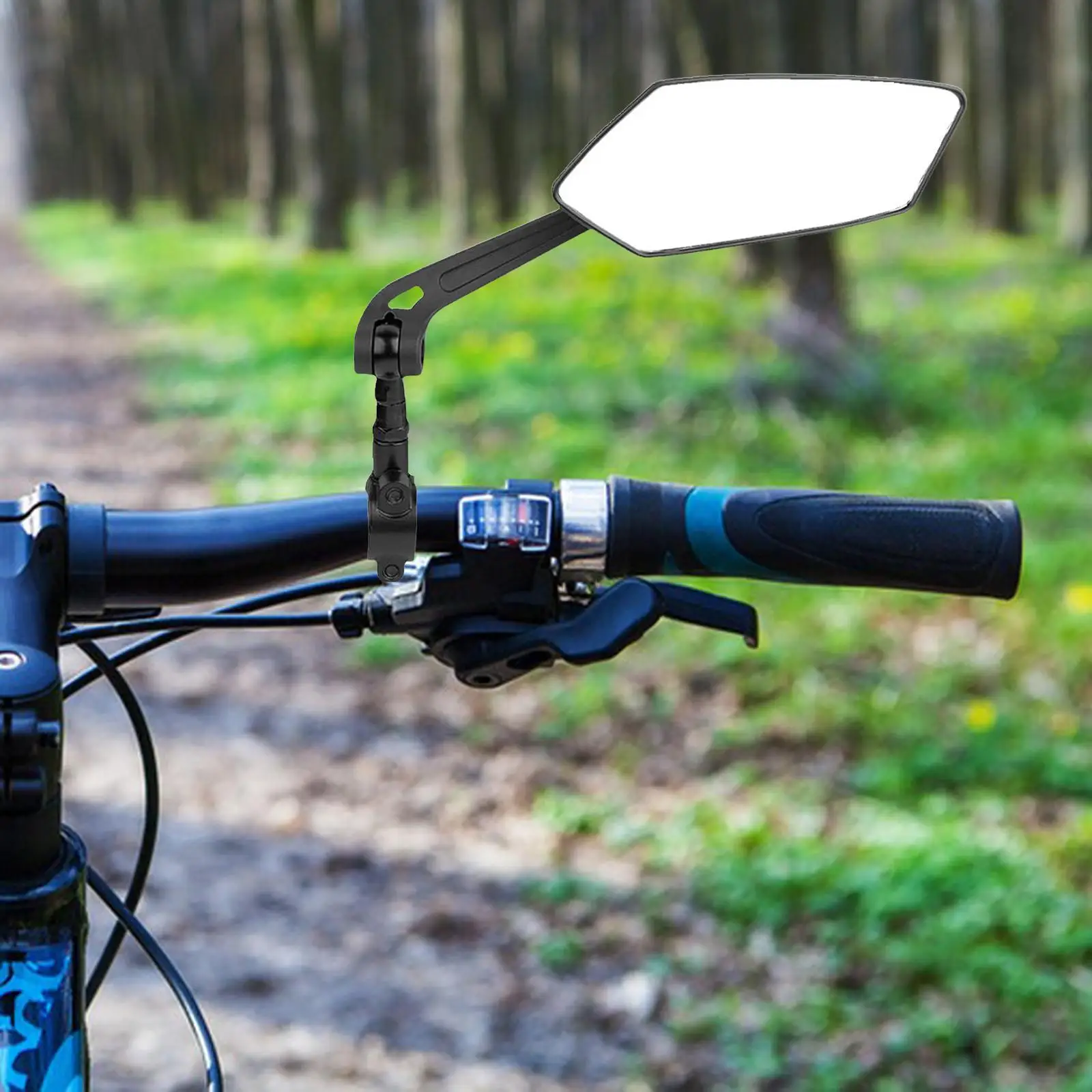 

Handlebar Bike Mirror Easy Installation Rear View Mirror Adjustable 360 ̊ Rotatable for Mountain Bikes Road Bikes Ebikes