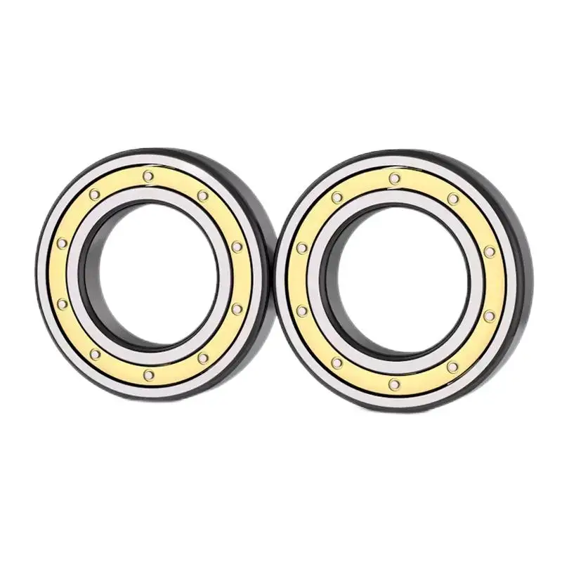 61892 61896 M Pressed brass cage Thin Wall Deep Groove Ball Bearing Suitable for high speed motor