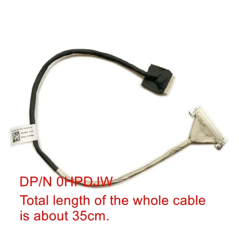Novo fio flexível de tela de vídeo original para dell optiplex 2330 9010 9020 laptop lcd led lvds cabo de fita dp/n 0hpdjw 0fft8p