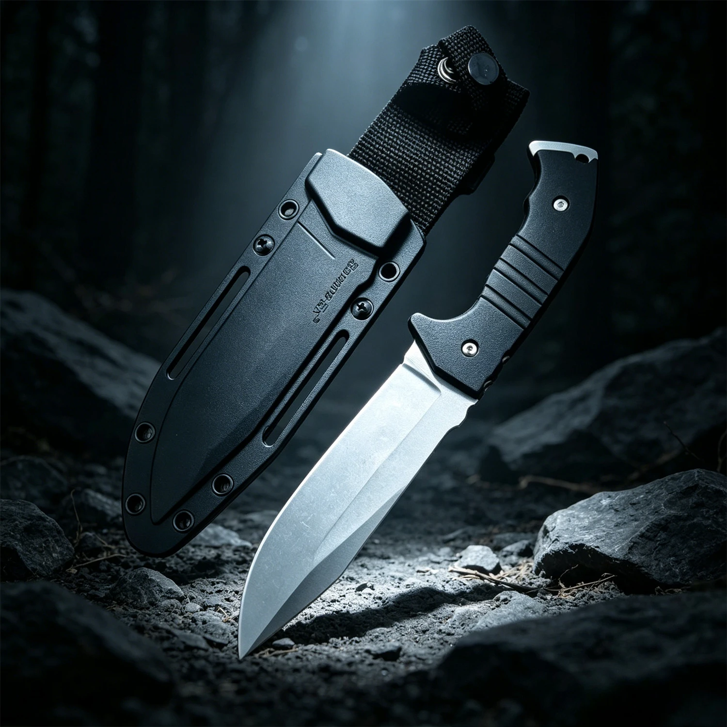 Woodworking Gift Ideas - Fixed Blade Outdoor Straight Knife, 7Cr13MoV