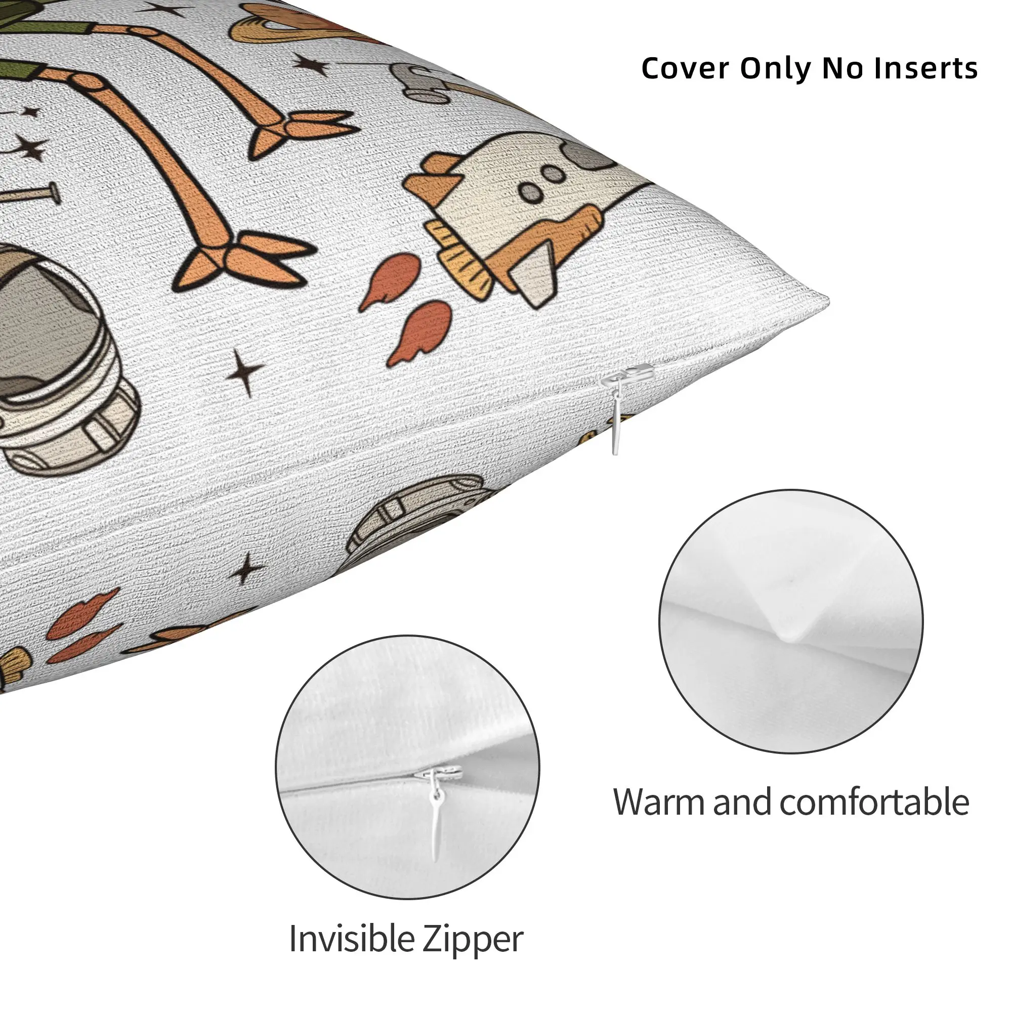 Project Hail Mary Eridani-Rocky Amaze Pillowcase Soft Polyester Cushion Cover Decorations Sci Fi Bookish Pillow Case Cover Home