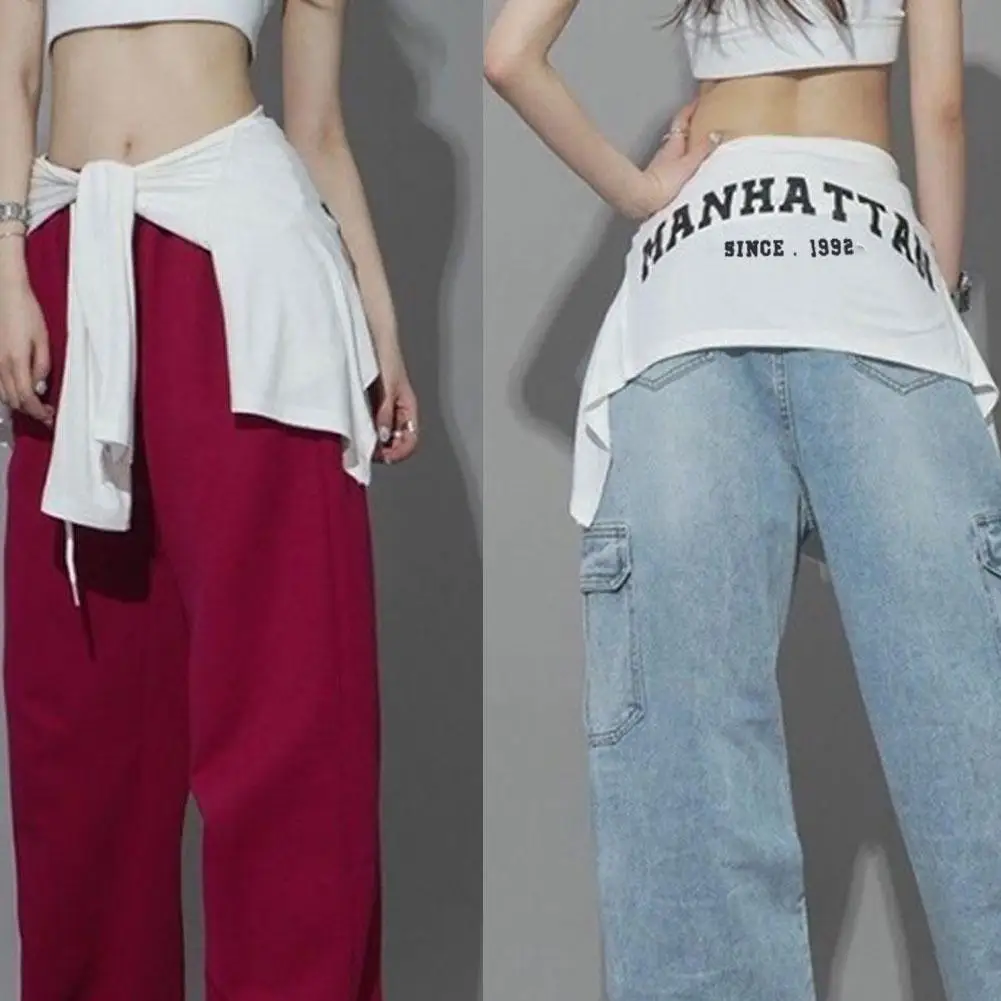 

Women's Waistband Skirt Fashion Jazz Dance Slim Fit Top Sexy Pure Desire Cardigan Long Sun Protection Waist Belt
