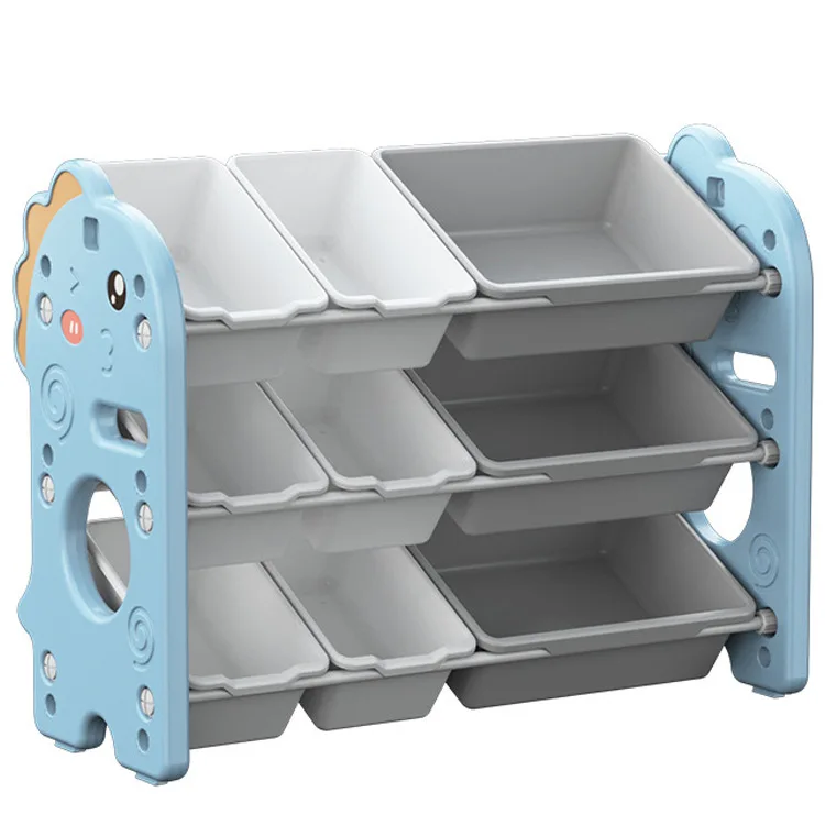 Children's toys shelving shelves baby tidying boxes multi-storey large-capacity home kindergarten lockers bookshelves