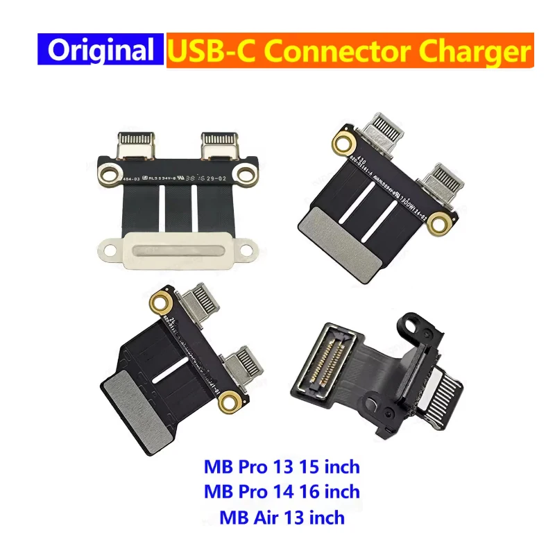 Original New Charger Type-C USB-C Connector For Macbook Pro Air A1932 A2337 A1706 A1707 A1990 A2141 A2251 A2289 A2338 A2442