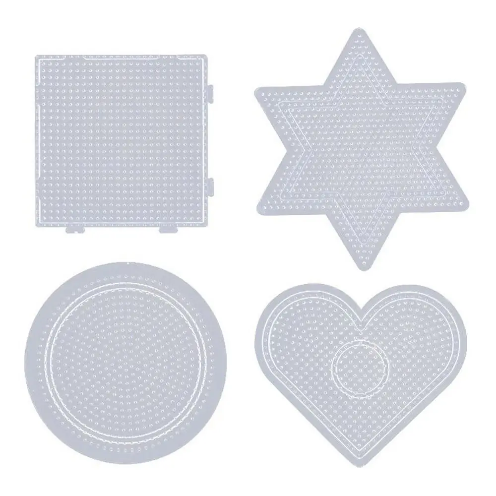 High Quality 2.6mm Bean Board Handmade Crafts Decor DIY Make Puzzle Perler Beads Template Heat Resistant Hama Beads Tool