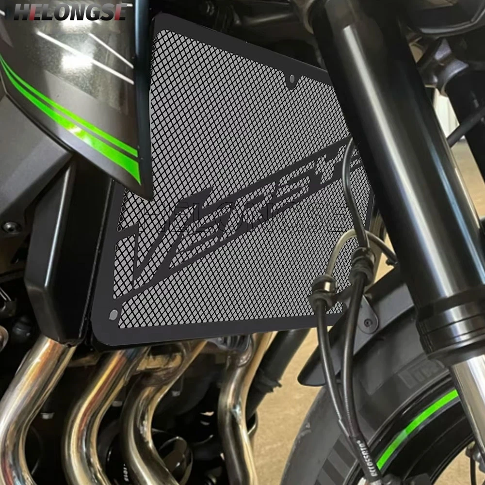Radiator Grille Guard Grill Protective Cover Protector For KAWASAKI Versys 1000 1100 Versys1000 2012~2027 Versys1100 2025 2026 6