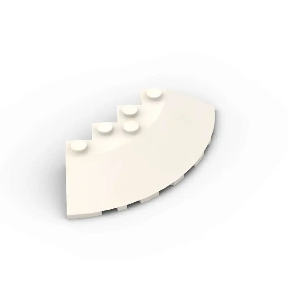 MOC 1 قطعة 95188 مع المنحدر 33 حافة الطوب الزاوية المستديرة 6x6 التراص استبدال بنة لعبة ممتعة الكبار الأولاد هدايا العيد