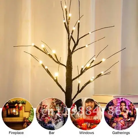 

Питание от батарейки, планшетофон из березы, лампа для ночного освещения, сказочный дух, теплый белый, планшетофон