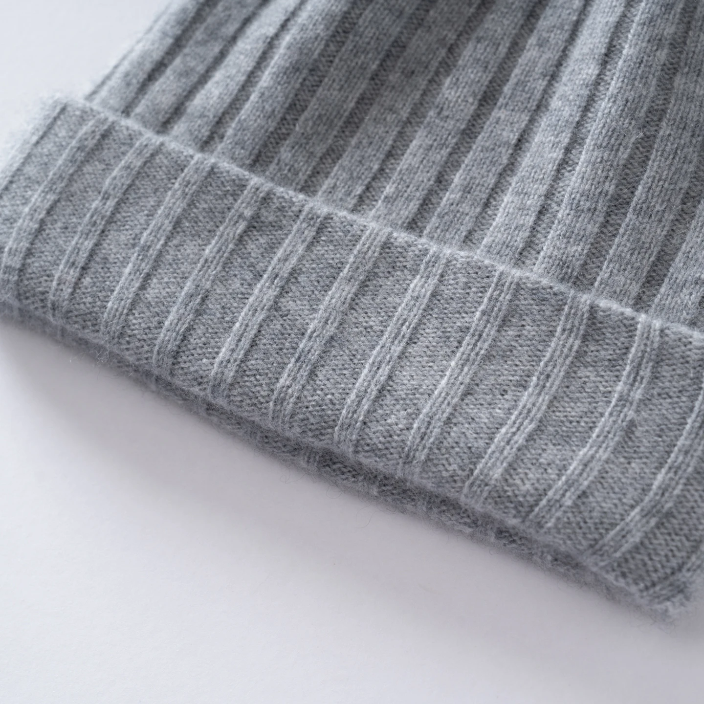 100 % hochwertige Kaschmirmütze für Damen/Herren, zweilagig, verdickt, warme Wintermütze, Outdoor-Skimütze, nahtlos gestrickte Beanie-Mütze für Unisex – Detail 10