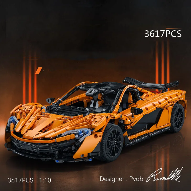 Bloc de Construction de voiture de Super Sport P1, échelle technique 1:10, modèle Spuercar, véhicule, brique à vapeur, ensembles de Construction, Collection de jouets