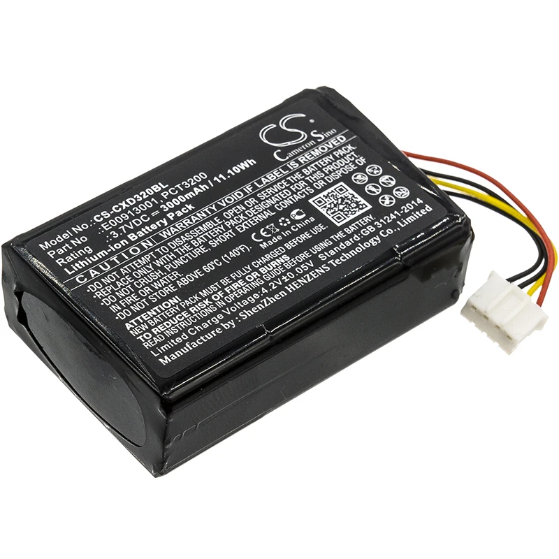 3.7V 3000mAh/3450mAh Barcode Scanner Battery BP13-001080 E00913001 PCT3200 for Coppernic C-One e-ID XGK-C-ONE-E-ID +TOOL
