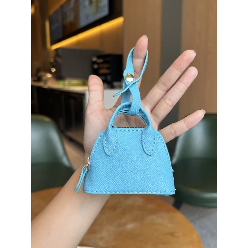 Mini Shell Wallet for Women Versatile Fashion Coin Purse Earphone Bag Storage Women's Small Bag Pendant
