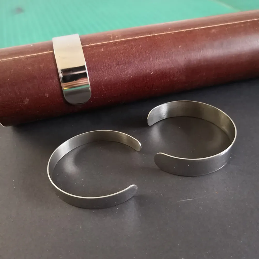 

8 шт. матовых зеркальных заготовок из нержавеющей стали с внутренним сердечником 15 мм для изготовления браслетов своими руками, форм для ювелирных изделий, рукоделия