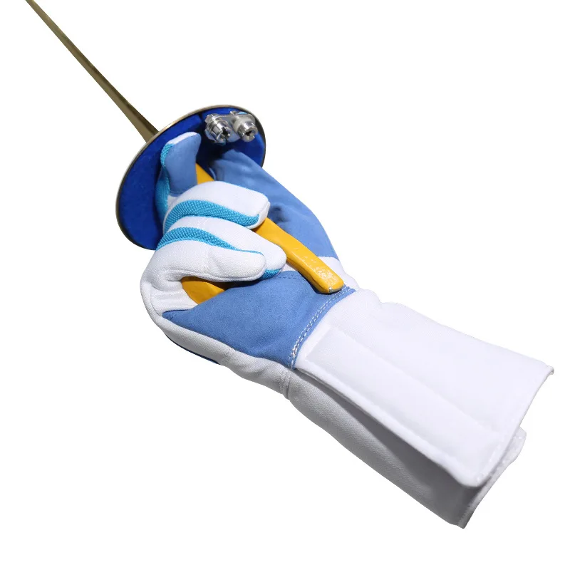 

Fencing Gloves Foil, Sabre Epee Washable Non-slip Adult and Children's Fencing HandguardsEpee Handguards for Competitive Fen