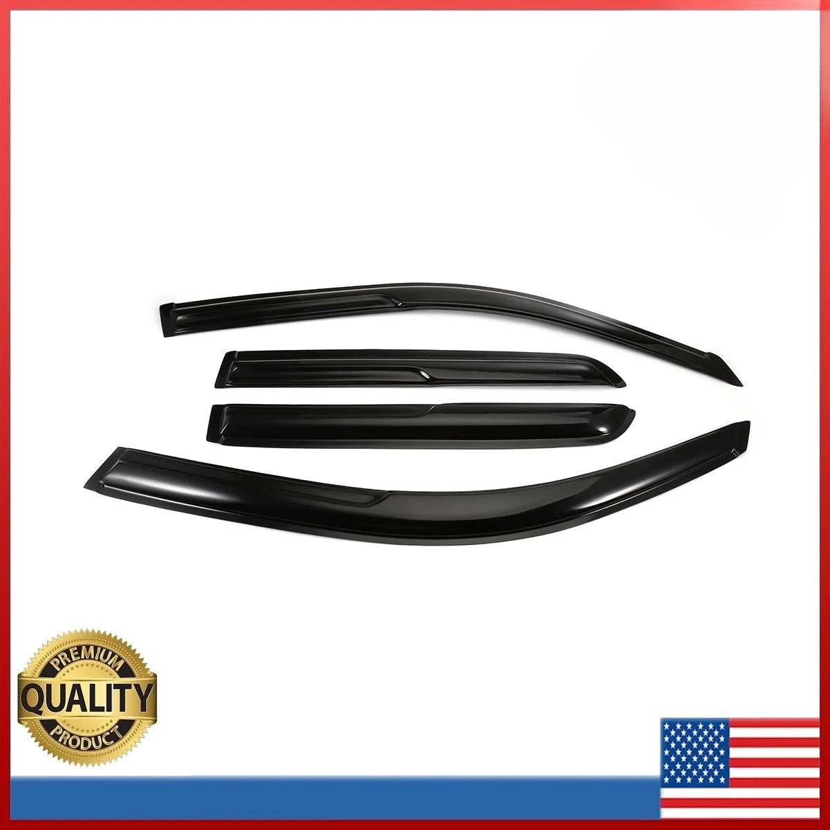 

Для Toyota 4Runner 2004-2009 годов: Дефлекторы окон, ветровики, солнцезащитные козырьки, защита от дождя, накладные (на клейкой основе)