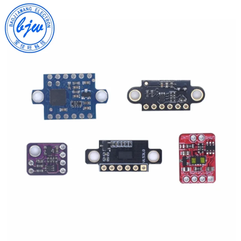 VL53L0X VL53L1X Time-of-Flight (ToF) Laser Ranging Sensor Breakout 940nm GY-VL53L0XV2 Laser Distance Module I2C IIC 3.3V/5V