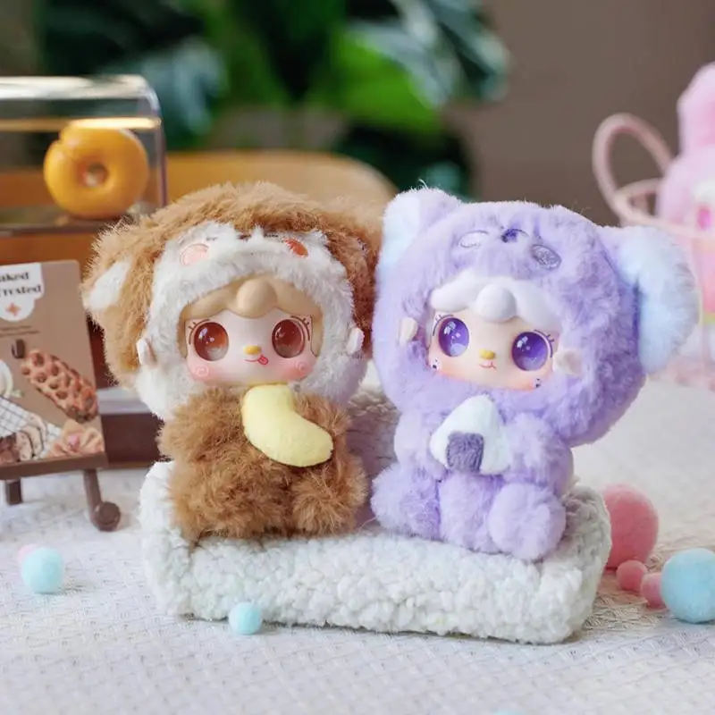 Genuine Yooki V10 Gourmet Restaurant Series Blind Box Cute Dolls Pendant Keychain Trendy Toys Ornament Mystery Box Gifts