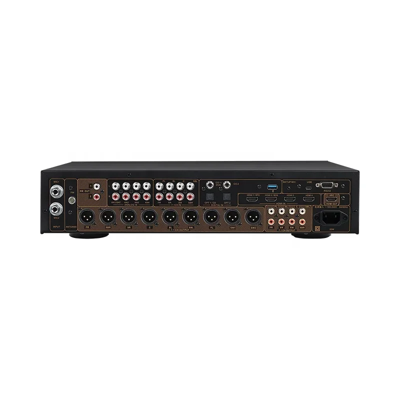 Wholesale Factory Supply 7.1 Channel Home Music Best Sound High Quality Integrated Amplifier 3D HD Home Theatre Amp For Audio