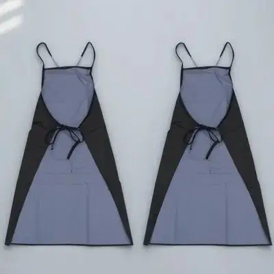 

2pcs Waterproof Hairdressing Apron Barber Shop Cape Hair Salon Supplies Easy Clean Foldable For Haircut Perming Dyeing