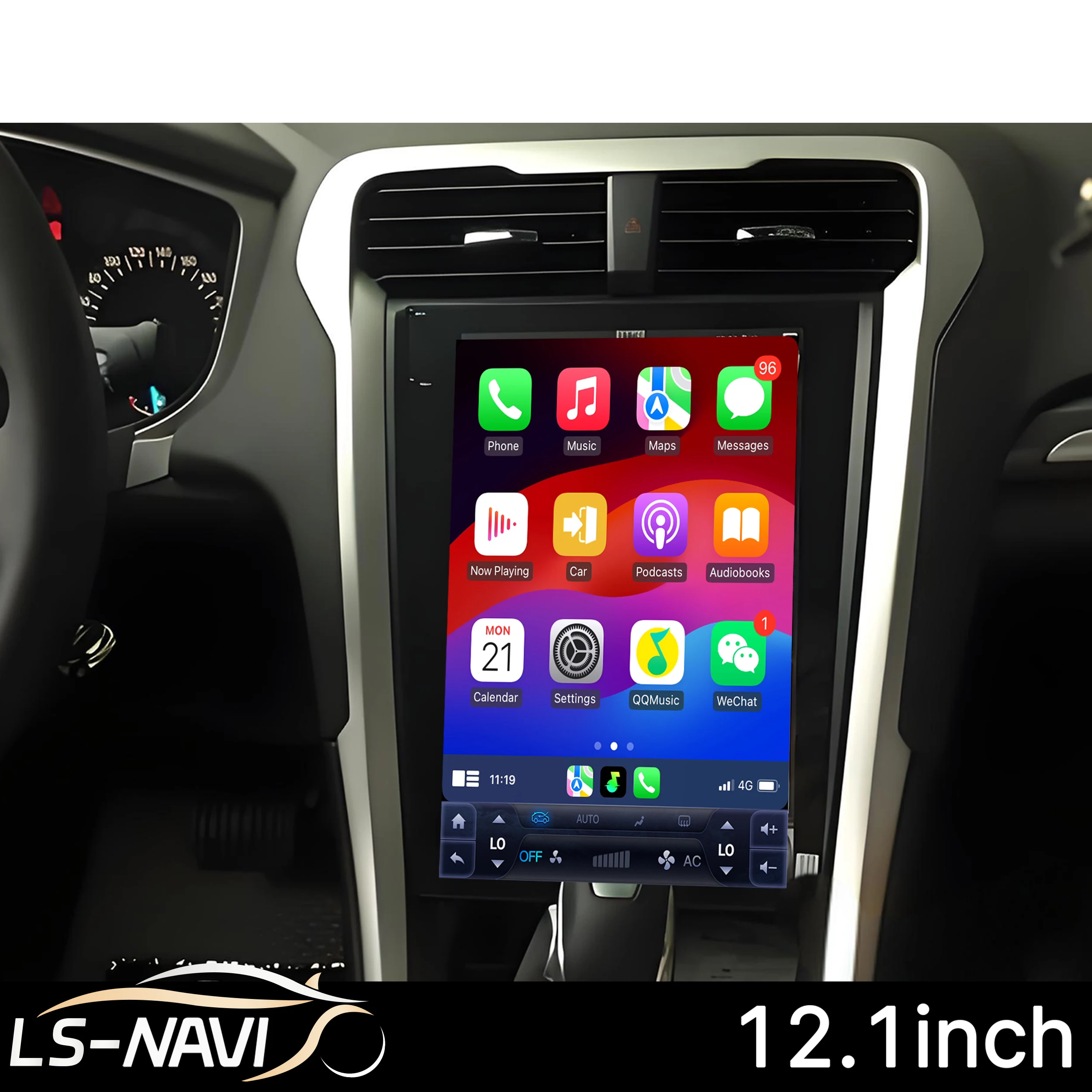 

12.1 Inch Car Radio with 4G GPS Android 14 for Ford Mondeo Fusion MK5 2014-2019 Wireless CarPlay Touch Screen Stereo System
