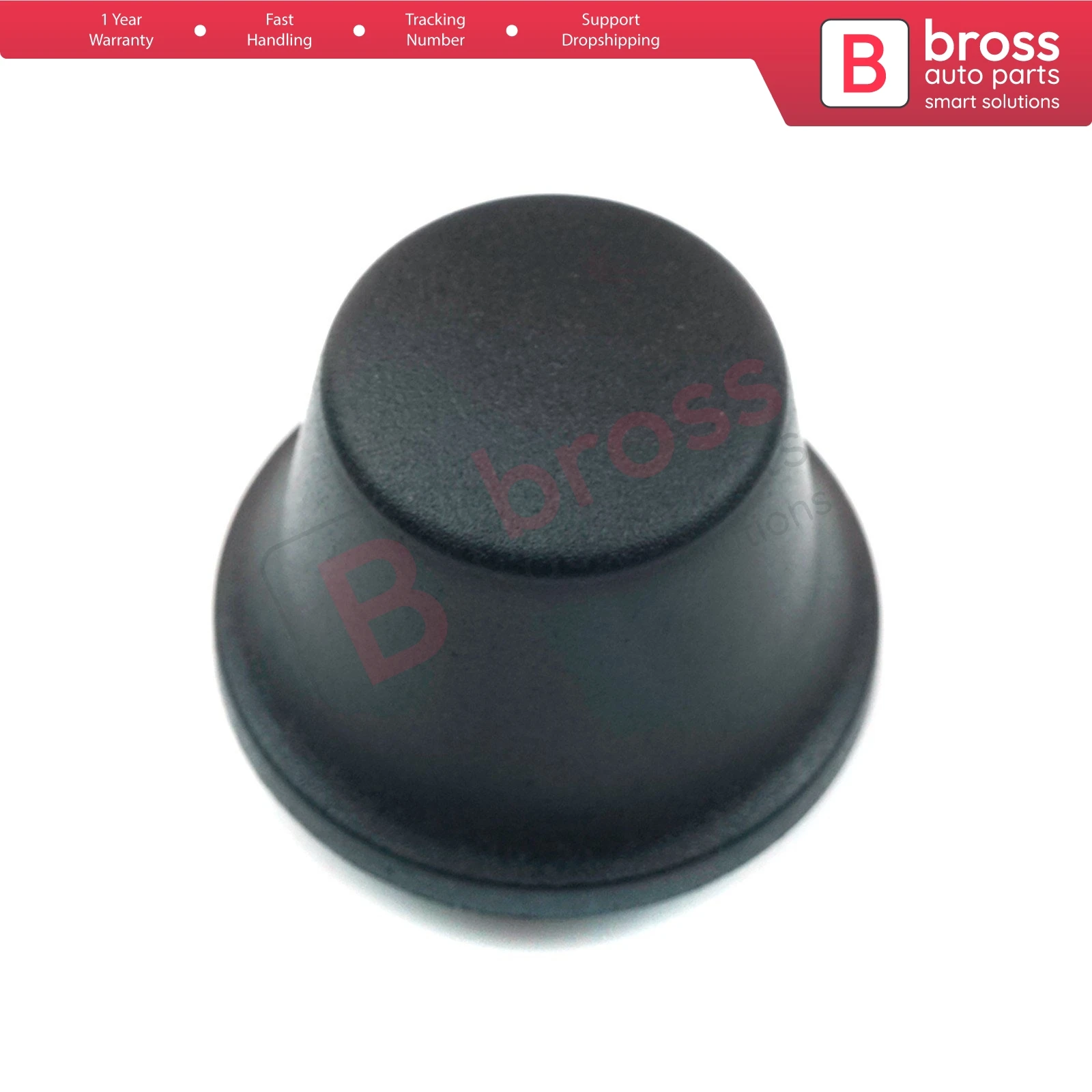 

Bross Auto Parts BDP607 Business CD Player Radio Power Volume Knob Button 65126924906 for BMW E46 3 Series 1998-2005