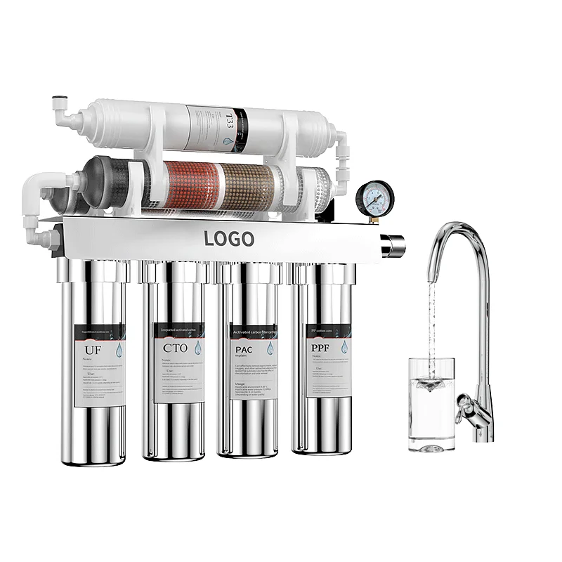 

Hot Sale 9 Stages Stainless Steel Minerals Water Purifier Ultrafiltration Drinking Tap Water Filter Sediment Filter