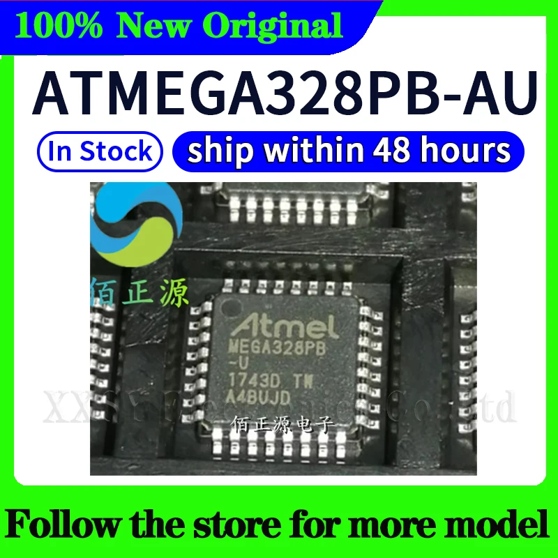 ATMEGA328PB-AU جودة عالية جديدة