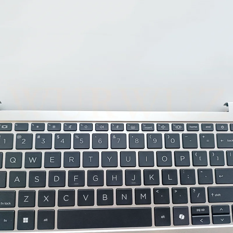 New Original C Shell US Keyboard With Backlight  For Elitebook 840 845 G11 Silver