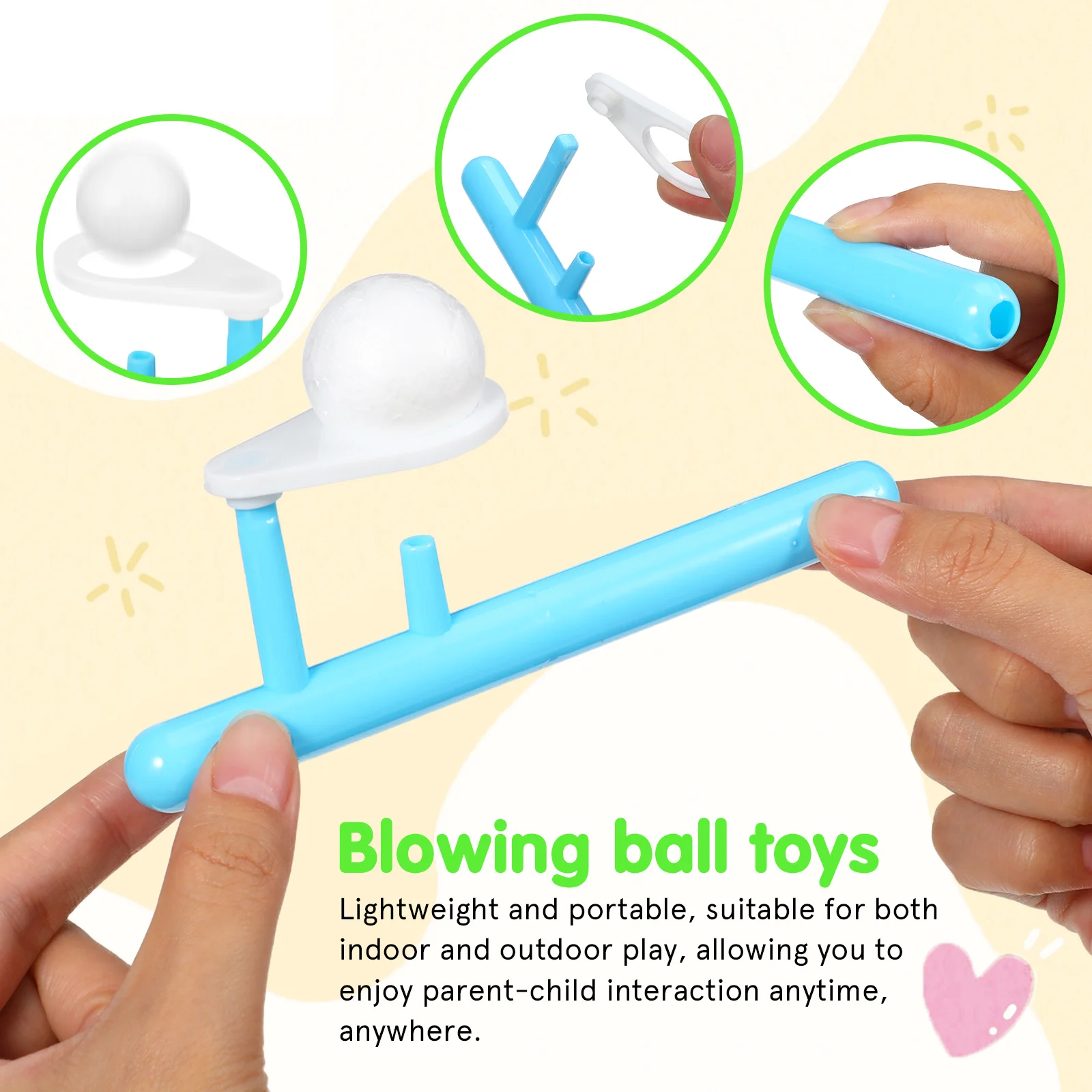 24 قطعة كرة النفخ العائمة النشاط جو يشبه الحلم التحفيز البصري التنسيق بين اليد والعين كرات بلاستيكية صغيرة