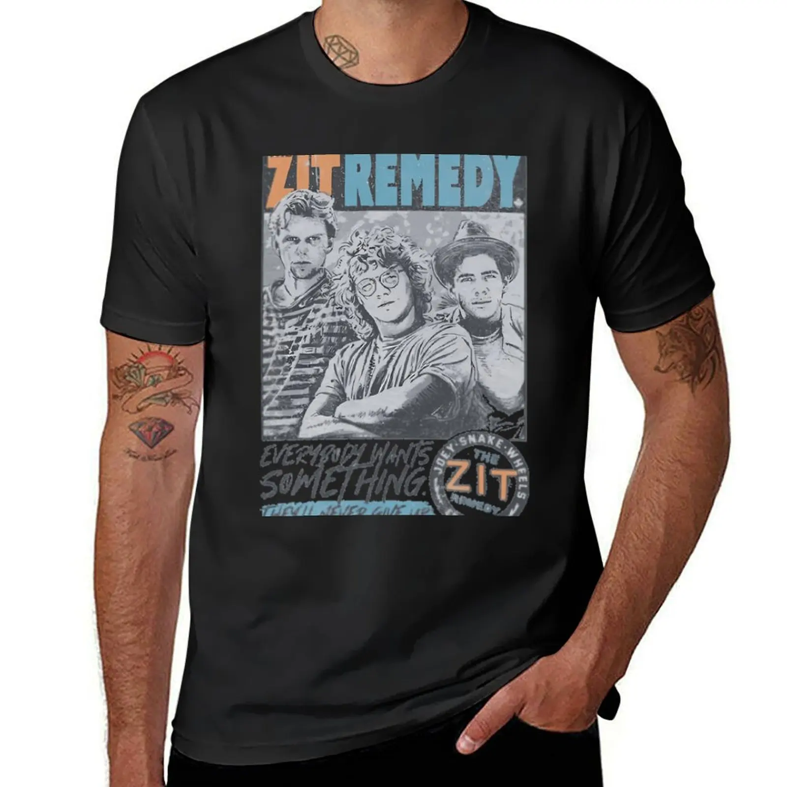 Everybody Wants Something - Zit Remedy T-Shirt summer tops plus size tops mens t shirts