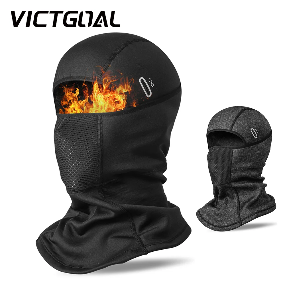 

VICTGOAL Winter Sports Warm Headgear Face Mask Windproof Skiing Skateboarding Helmet Liner Cap Cycling Motorcycle Hood Mask