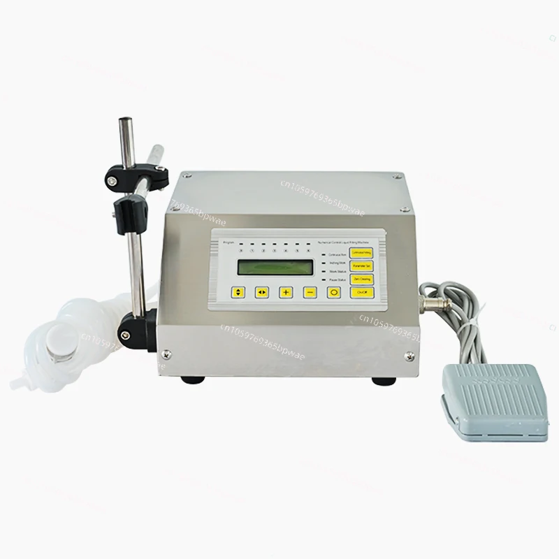 Electric Pump Liquid Filling Machine GFK-160 Digital Control Semi-automatic Desktop Water Dispenser Small Metering Pump