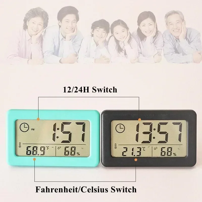 Digital Alarm Clock with Thermometer 3
