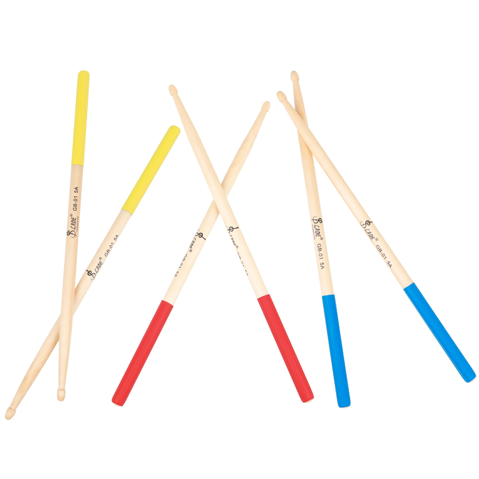 IRIN 3/12 Paar Ahorn-Drumsticks 5A/7A Professionelle Holz-Drumsticks Trommelschlägel Percussion Musikinstrument Zubehör – Detail 5
