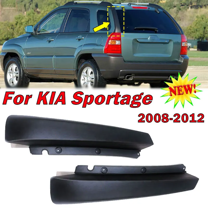 

Car Accessories For KIA Sportage 2008 2009 2010 2011 2012 Rear Pillar Trim Auto Tail Light Cover Decorative Cover Rear Door Trim