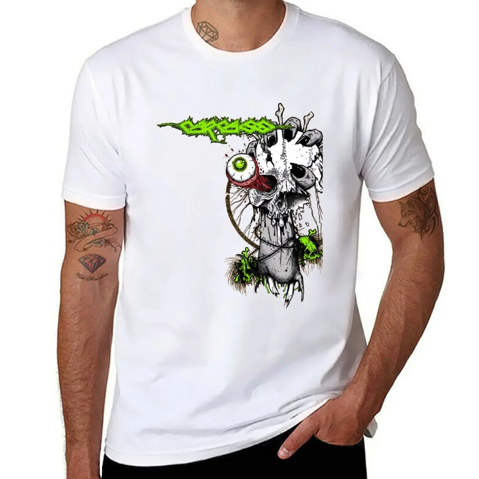 

Carcass \t T-Shirt printed t shirts for man men t shirt cotton 100% T-Shirt