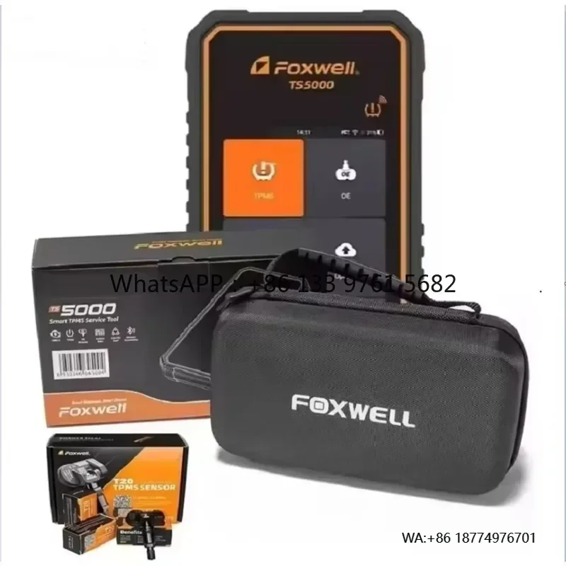 TS5000 Universal Cars Tablet TPMS herramienta de servicio de programación FOXWELL sistema de supervisión de presión de neumáticos herramientas de reinicio TPMS