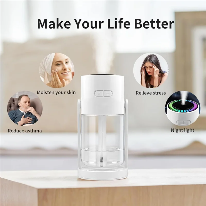 

Запчасти для бытовой техники, увлажнитель воздуха Starry Skys с питанием от USB, настольная проекция, встряхивающие головки, увлажнитель воздуха для спальни, автомобиля, офиса, 280 мл