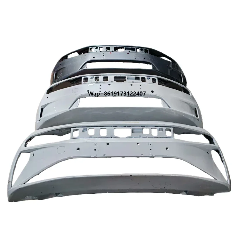 The complete bumper assembly for the car for 2023model 001 007 009 includes the grille, front fog lights, and radar bumper.